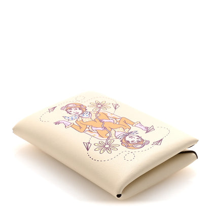 Hermes Swift Aviatrice Printed Calvi Card Case Nata 4 of 8