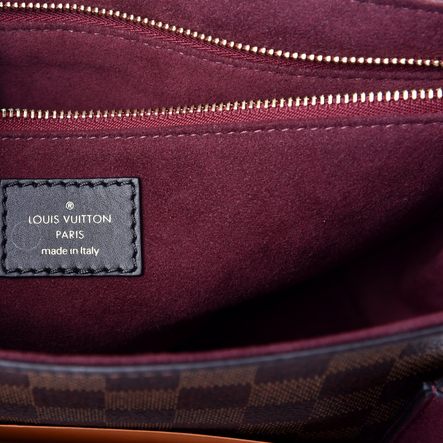 Damier Ebene Vavin PM Bordeaux