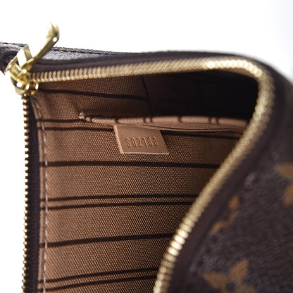 Louis Vuitton Monogram Neverfull MM GM Pochette 7 of 9