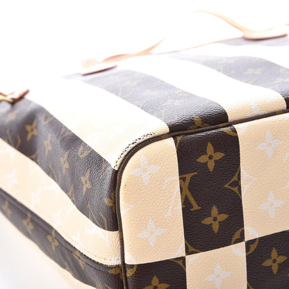 Louis Vuitton Monogram Rayures Neverfull MM 14 of 14