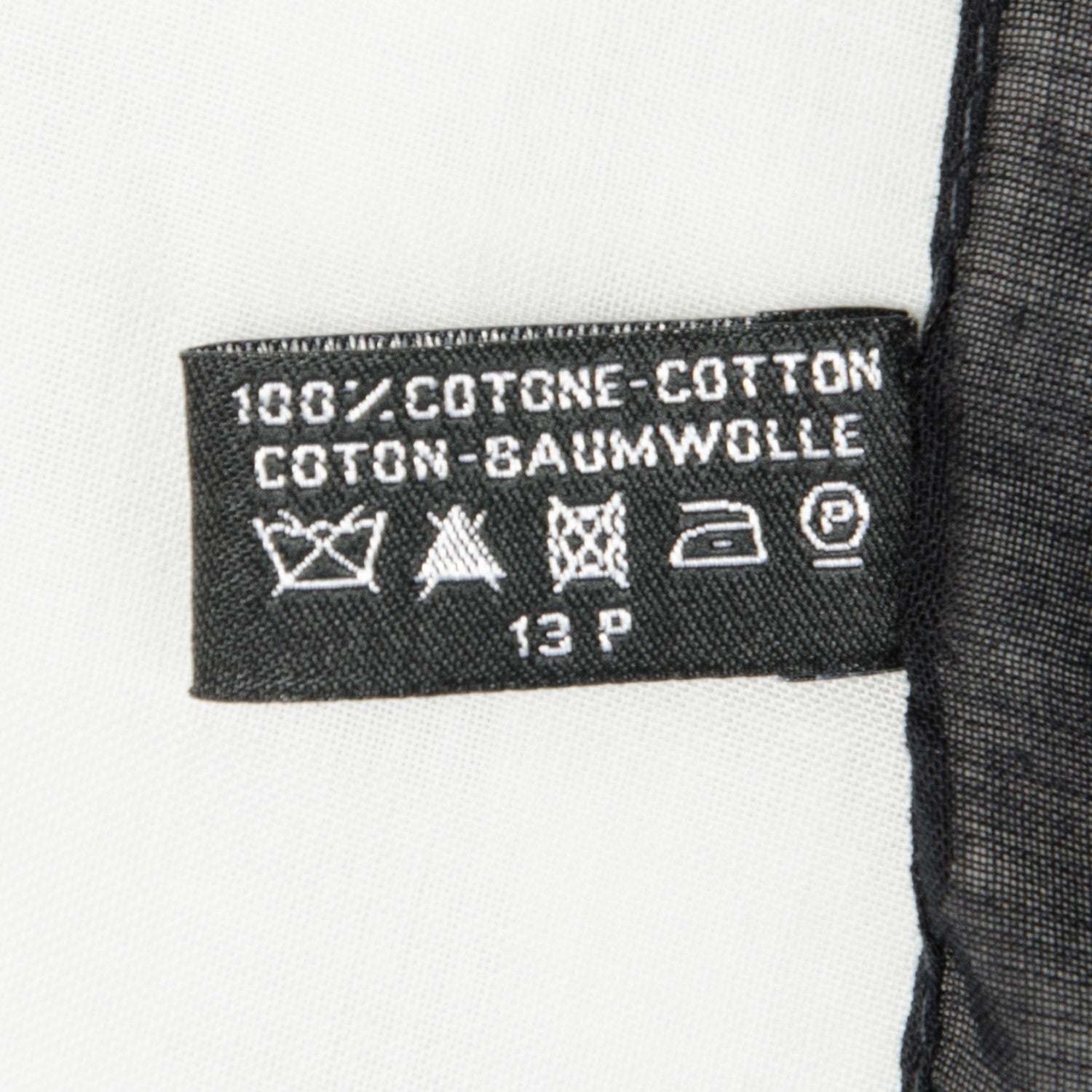 Chanel Cotton CC Scarf Black White 5 of 5