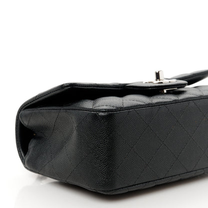 Chanel Caviar Quilted Mini Rectangular Flap Black 10 of 11