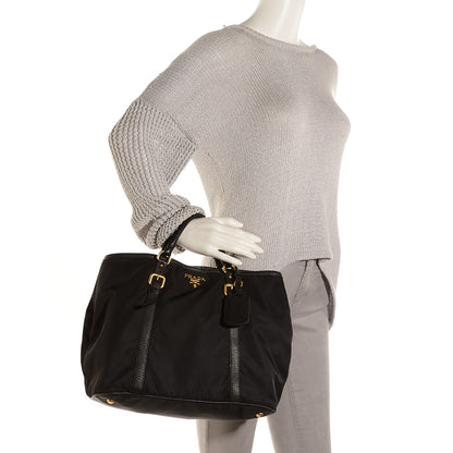 Prada Tessuto Nylon Tote Nero Black 2 of 10