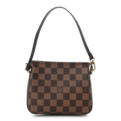 Louis Vuitton Damier Ebene Trousse Make Up Bag Pochette 1 of 10