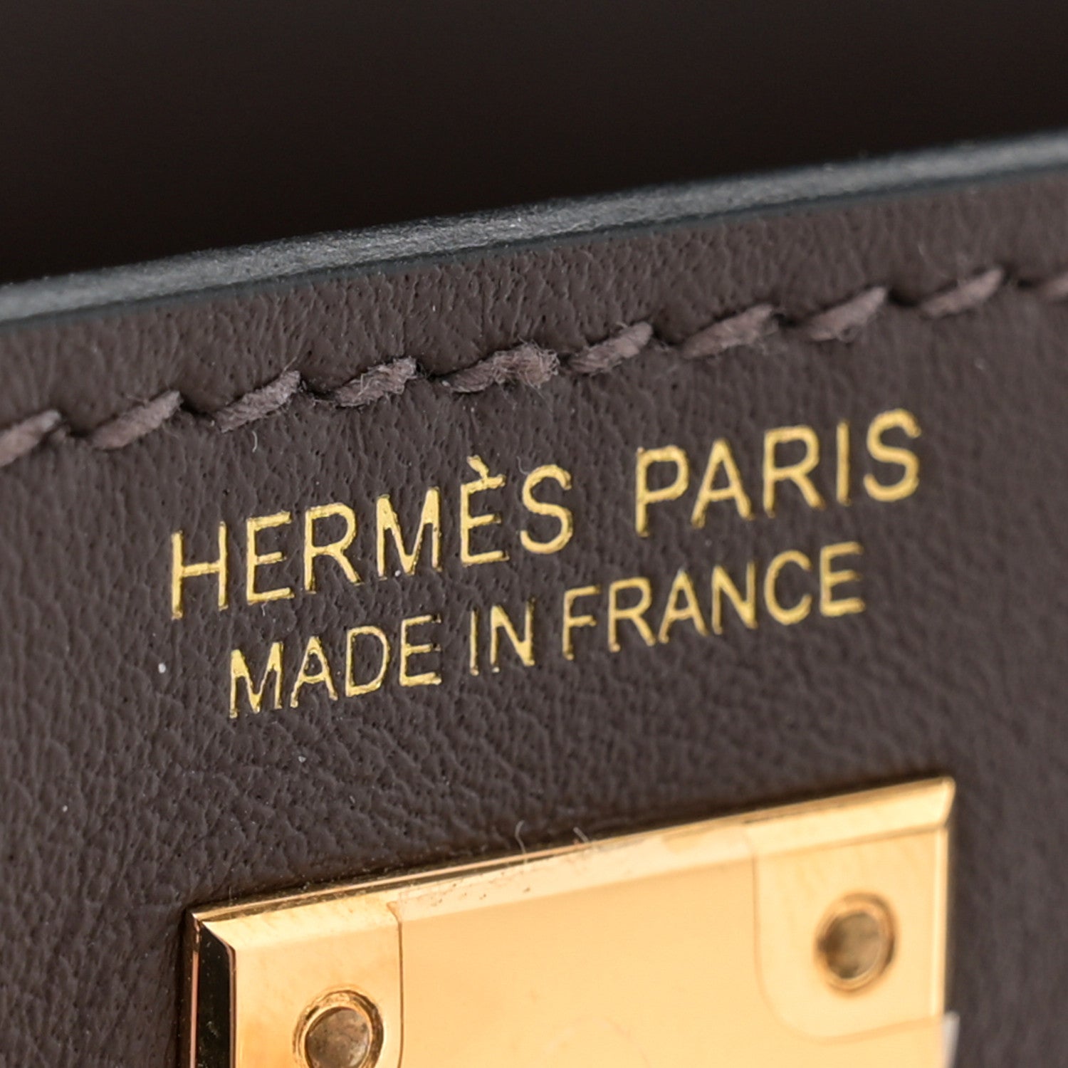 Hermes Swift Kelly Danse Anate Fringed Belt Bag Moka 6 of 11