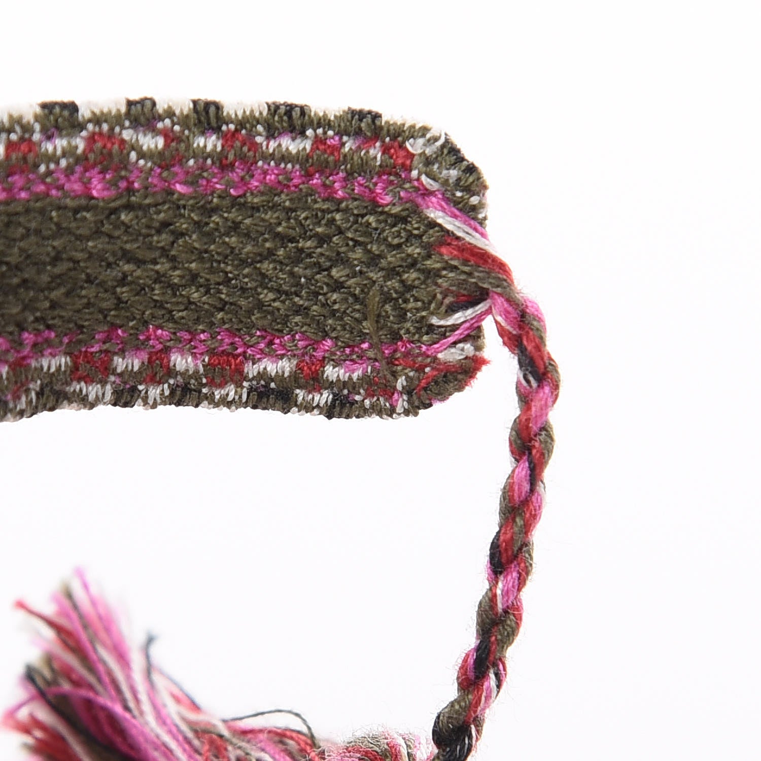 Christian Dior Woven Cotton J'Adior Friendship Bracelet Set 7 of 8