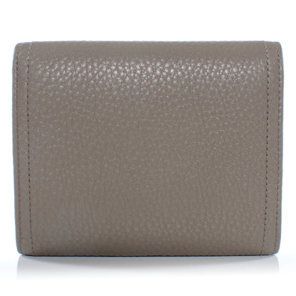 Prada Vitello Daino Compact Wallet Argilla 3 of 7