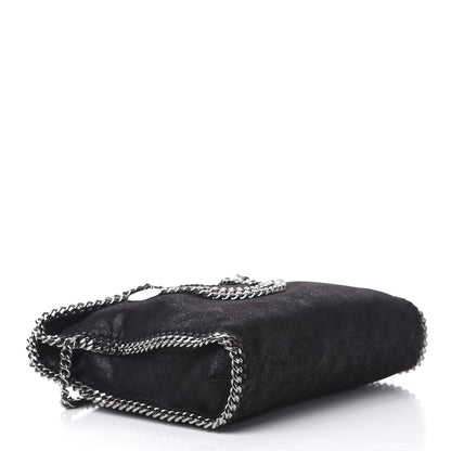 Stella McCartney Shaggy Deer Falabella Fold Over Tote Black 4 of 9