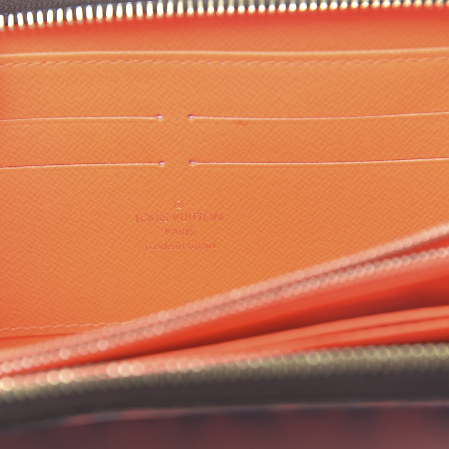Monogram Graffiti Zippy Wallet Orange