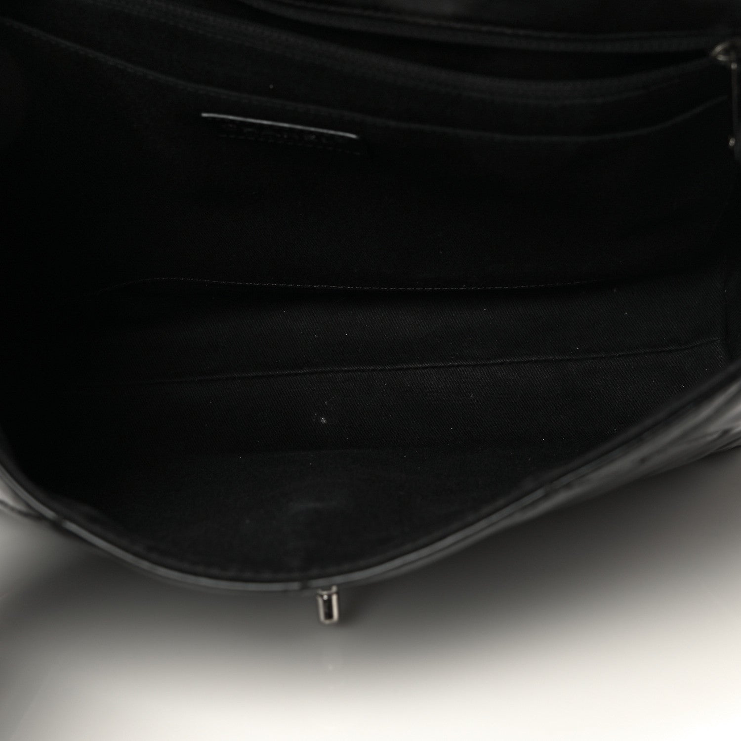 Chanel Vinyl Quilted In The Business Flap Bag Black 5 of 15