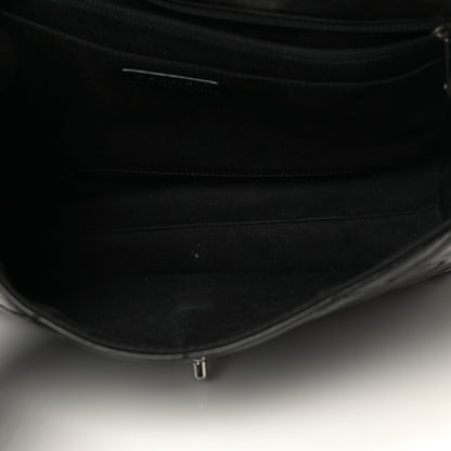 Chanel Vinyl Quilted In The Business Flap Bag Black 5 of 15