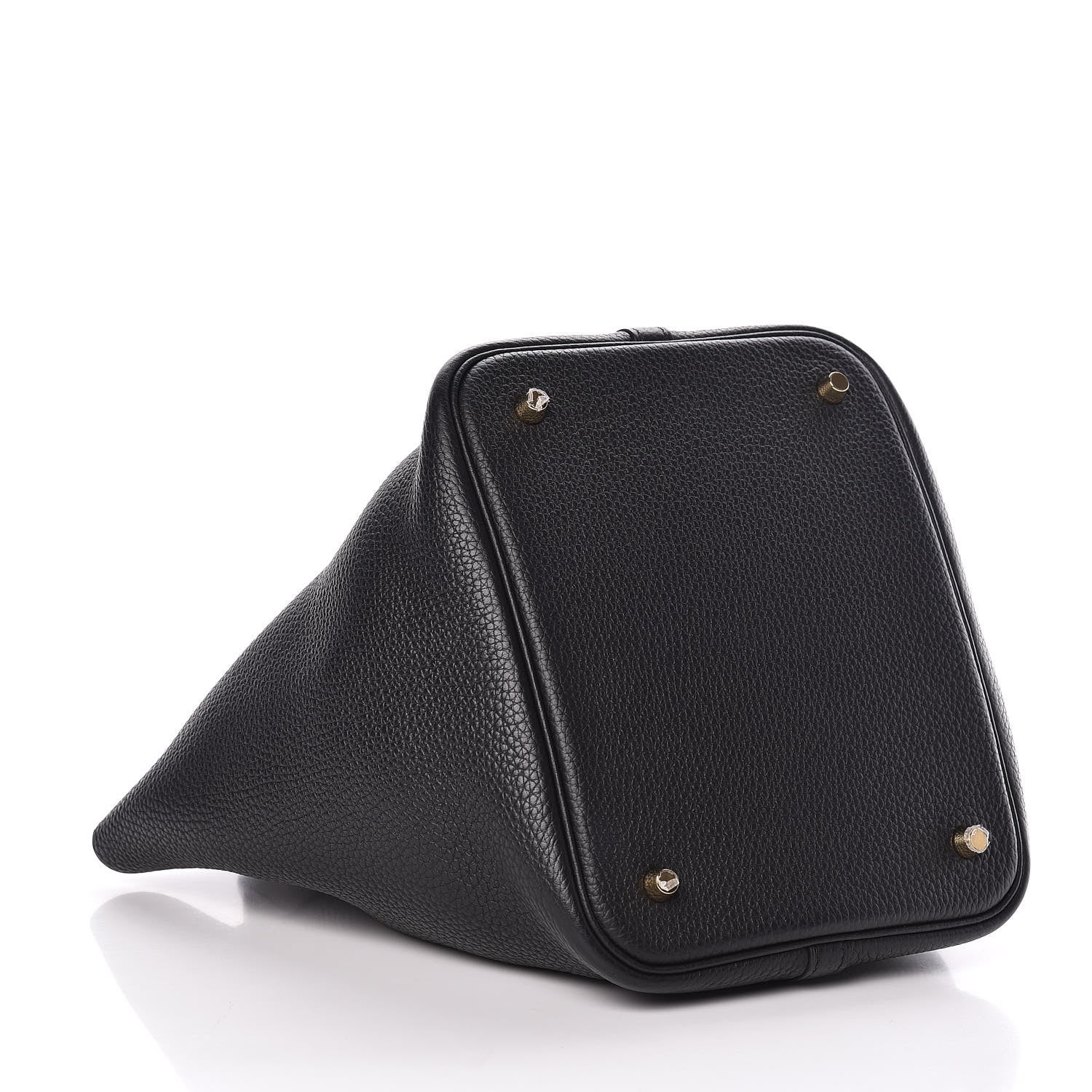 Hermes Taurillon Clemence Picotin Lock 22 MM Black 4 of 11