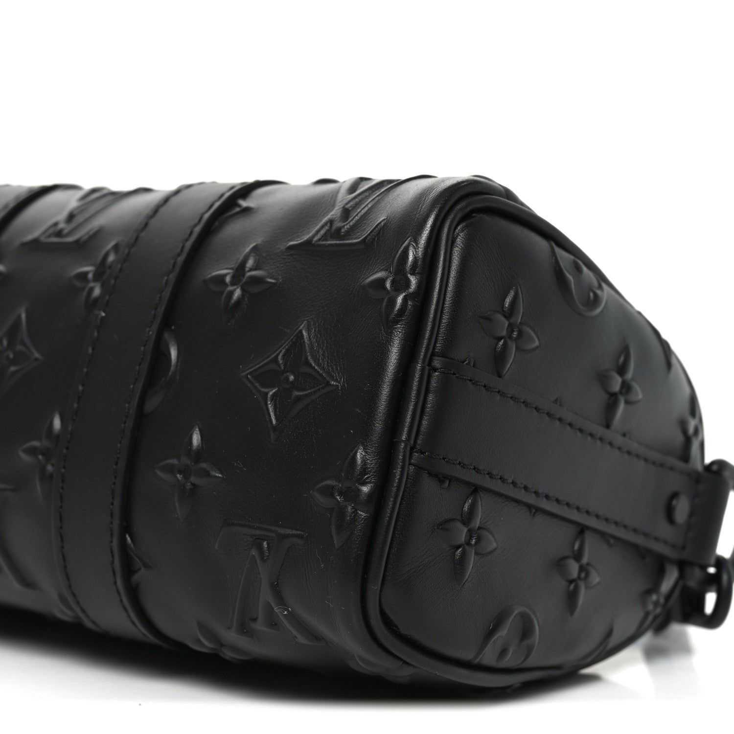 Louis Vuitton Monogram Seal Keepall XS Black 9 of 10