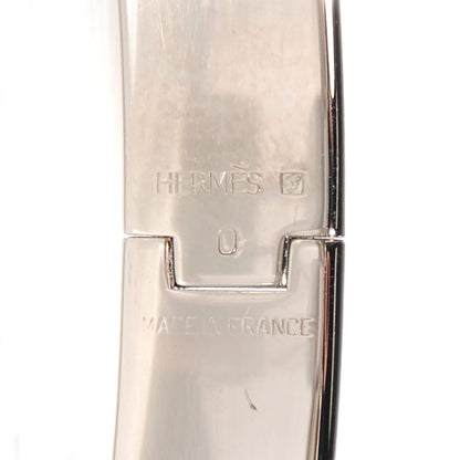 Hermes Matte Enamel Narrow Clic Clac HH Bracelet GM Black 3 of 5