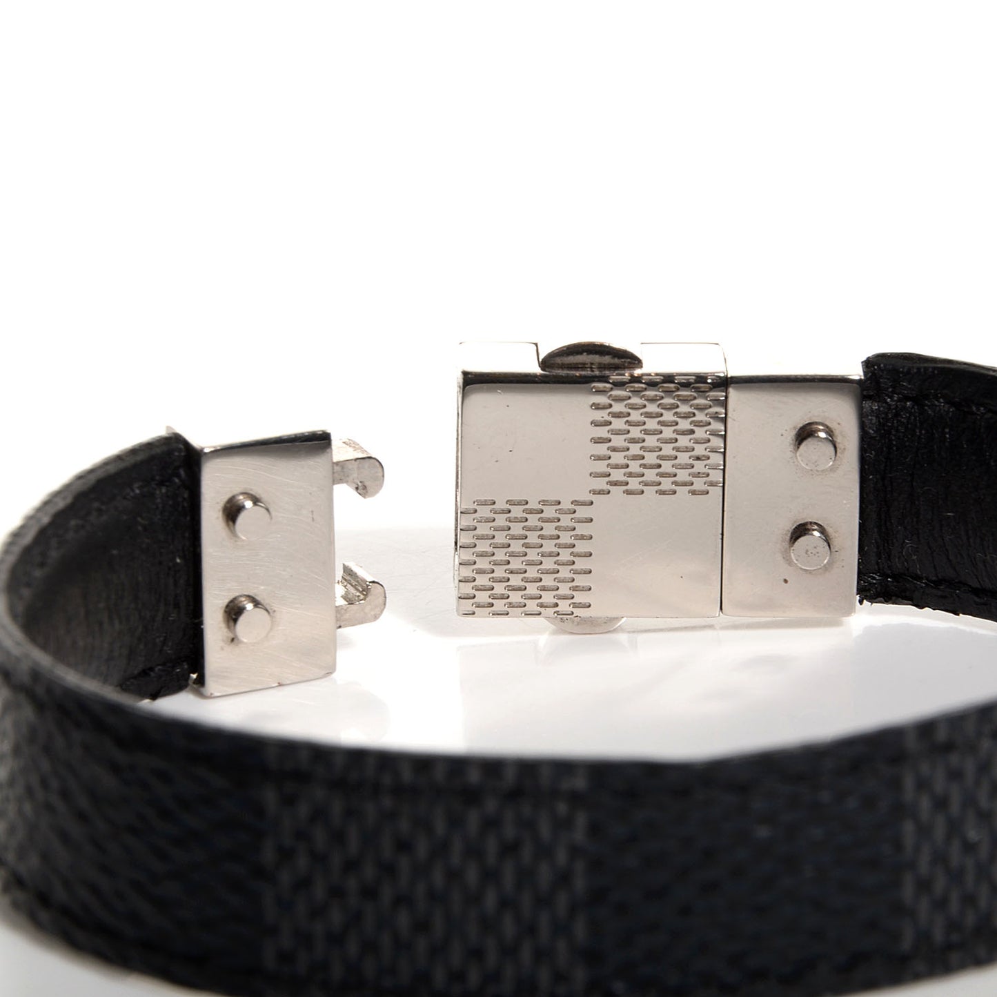Damier Graphite Check It Reversible Bracelet 19