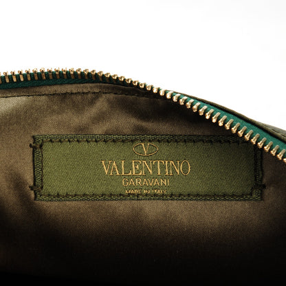 Valentino Garavani Nylon Camouflage Print Rockstud Zip Pouch Multicolor 6 of 7