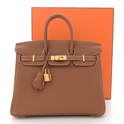 Hermes Togo Birkin 25 Gold 11 of 11
