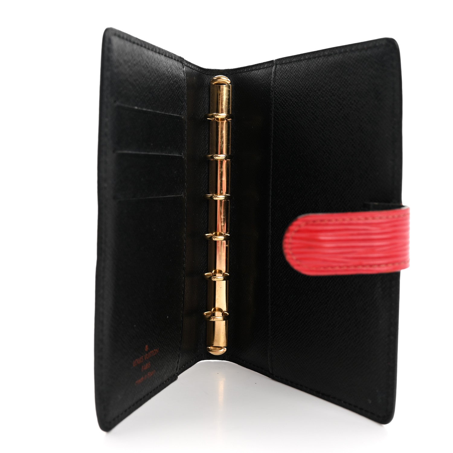 Louis Vuitton Epi Small Ring Agenda Cover Rouge 5 of 9