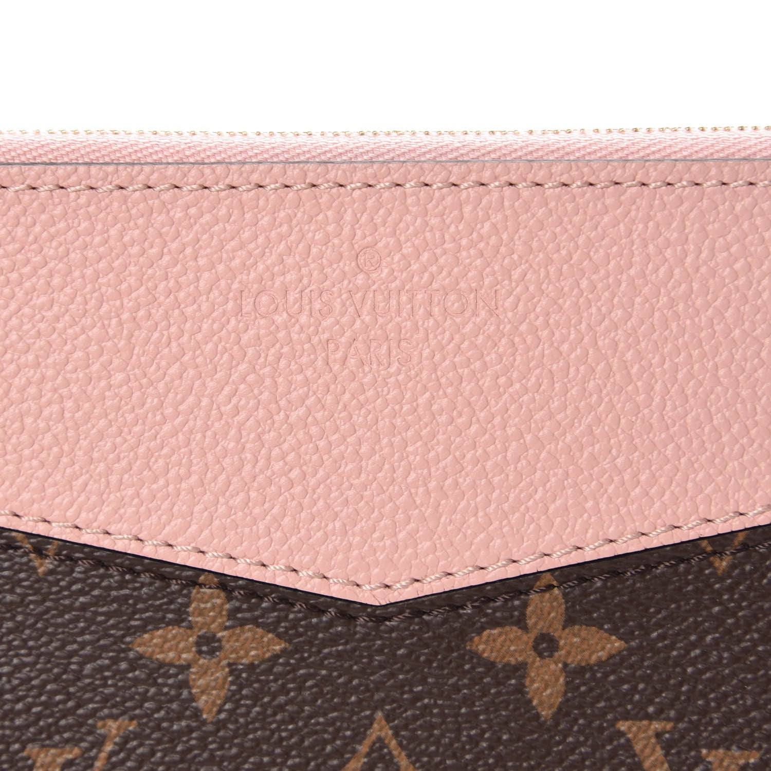 Louis Vuitton Monogram Daily Pouch Rose Poudre 6 of 8