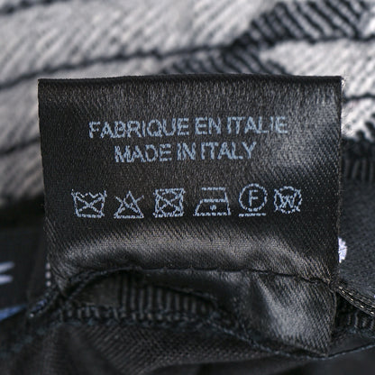 Chanel Denim CC Bucket Hat M White Black 8 of 8