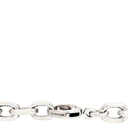 Gucci Sterling Silver Narrow Interlocking G Link Bracelet 5 of 6