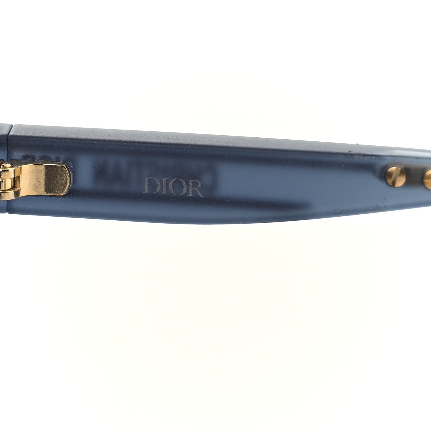 Christian Dior Oblique Mask DiorClub M2U Sunglasses Translucent Blue 5 of 8