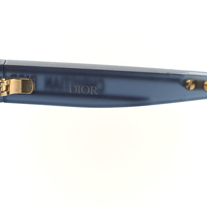 Christian Dior Oblique Mask DiorClub M2U Sunglasses Translucent Blue 5 of 8