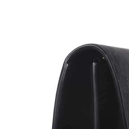 Mansur Gavriel Suede Envelope Flat Clutch Black 7 of 8