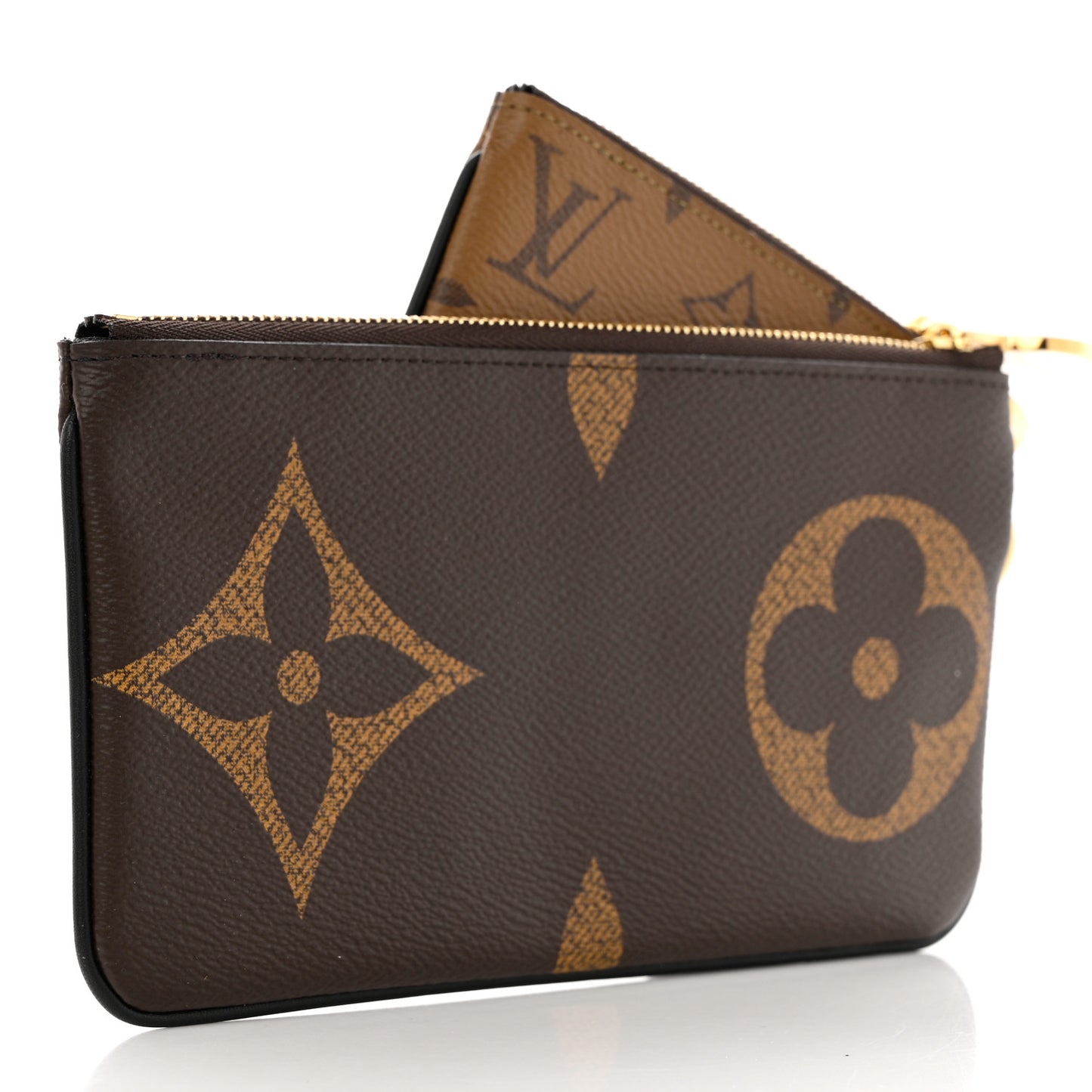 Reverse Monogram Giant Trio Pouch