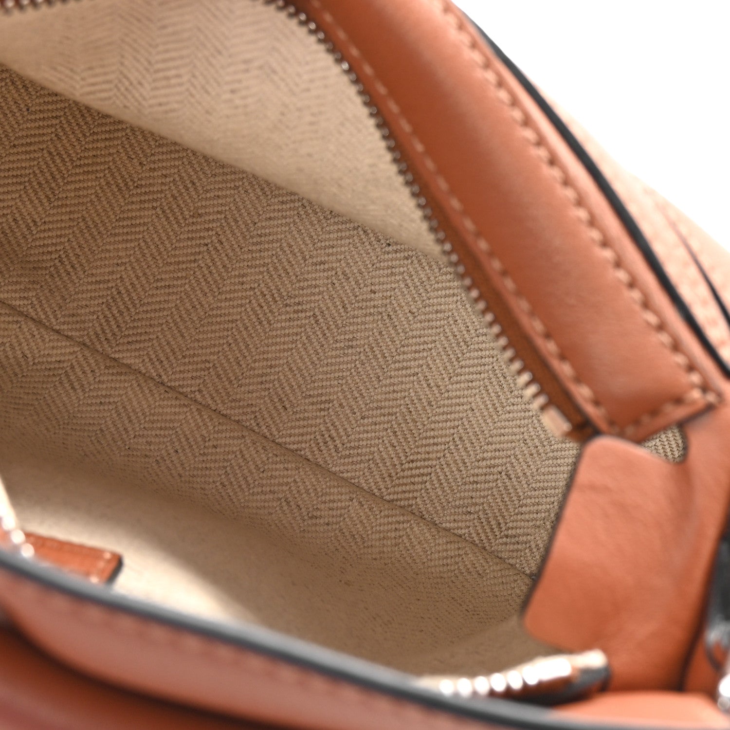 Loewe Calfskin Mini Puzzle Bag Tan 5 of 9