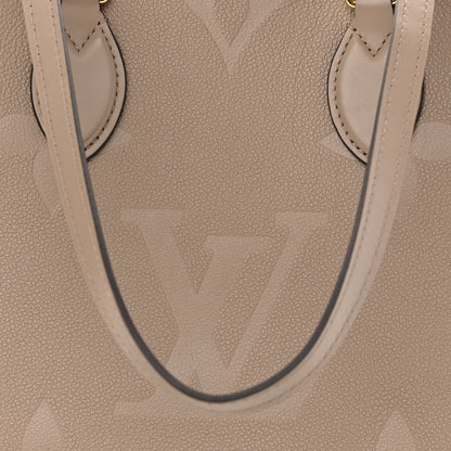 Louis Vuitton Empreinte Monogram Giant Onthego MM Tourterelle 7 of 10
