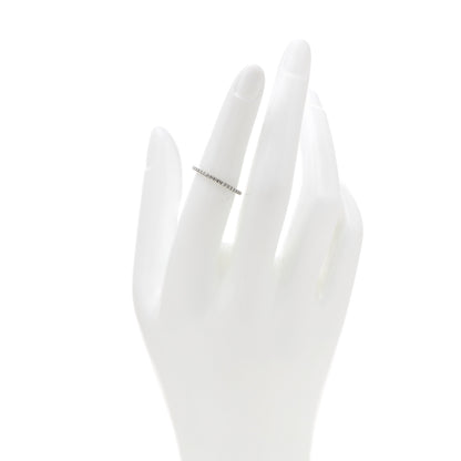 Tiffany Platinum Diamond Metro Band Ring 52 6 2 of 6