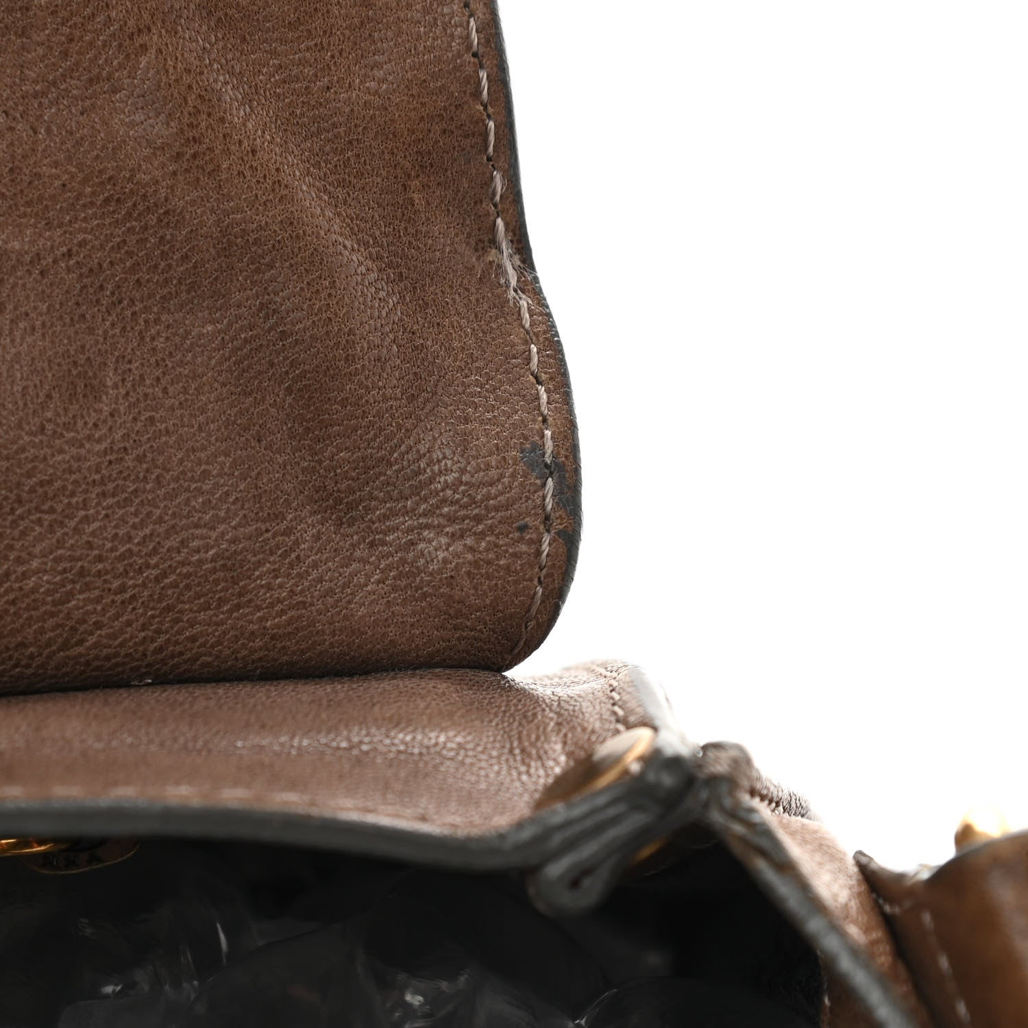 Proenza Schouler Lambskin PS1 Mini Pouch Messenger Bag Saddle 15 of 18