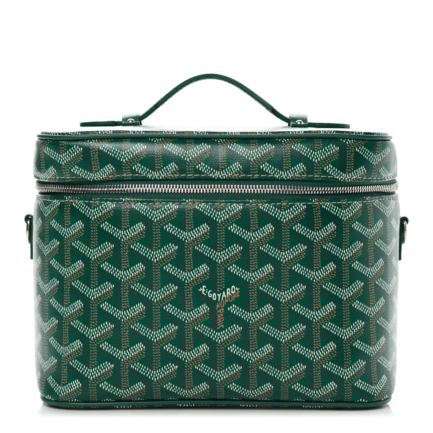 Goyard Goyardine Muse Vanity Case Green 2 of 9