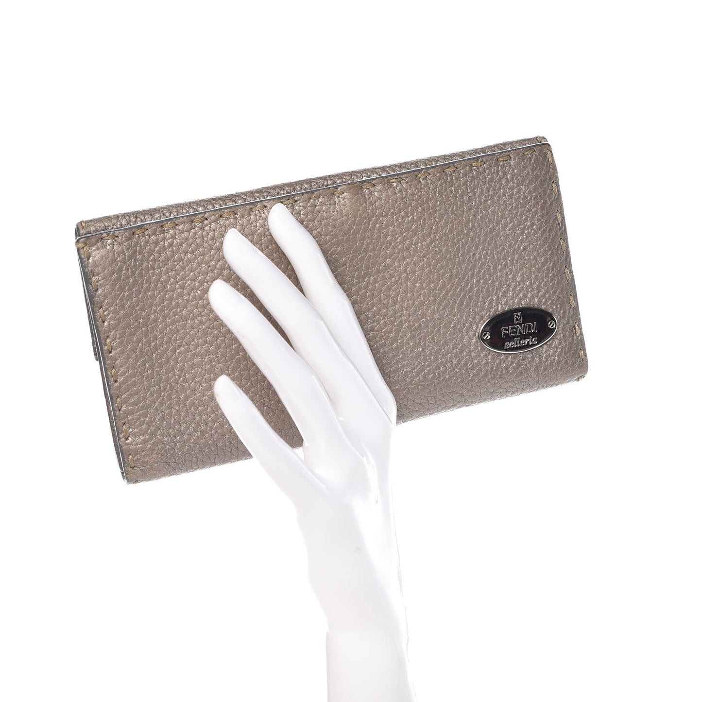 Cuoio Romano Selleria Continental Wallet Peltro