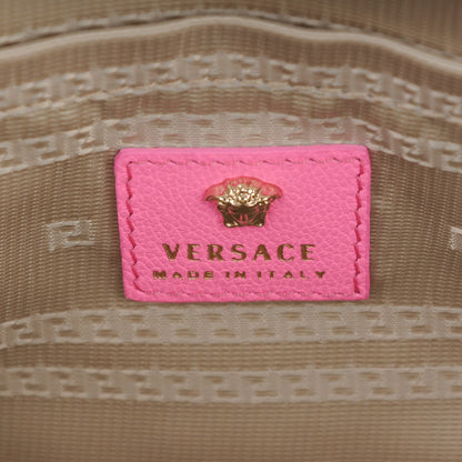 Versace Calfskin Palazzo Duffle Bag Pink 6 of 9