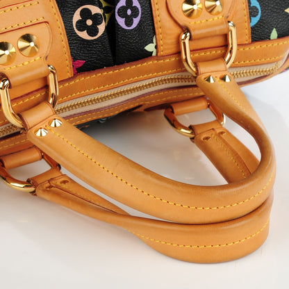 Louis Vuitton Monogram Multicolor Courtney MM Black 8 of 11