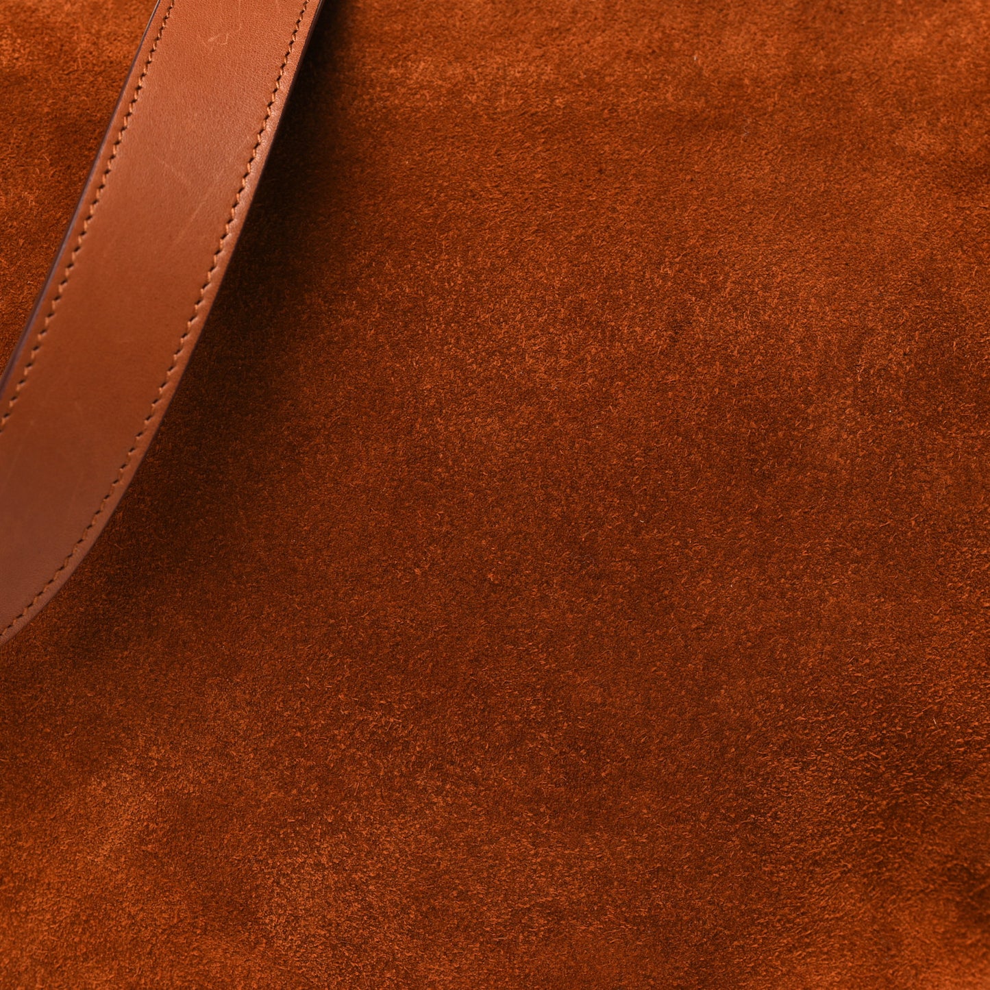 Suede Small Knight Bag Brown Bruciato