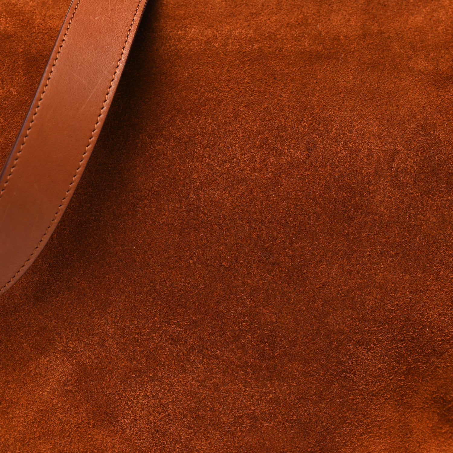 Burberry Suede Small Knight Bag Brown Bruciato 8 of 12