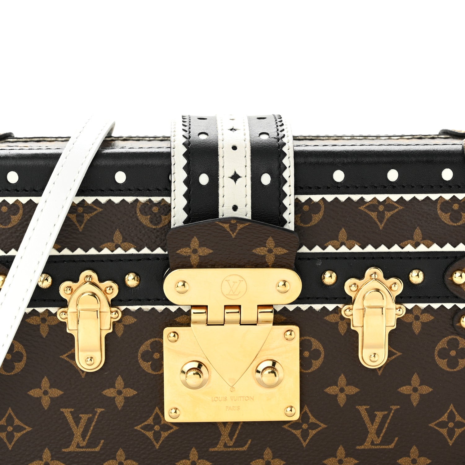 Louis Vuitton Monogram Brogue Petite Malle 8 of 11