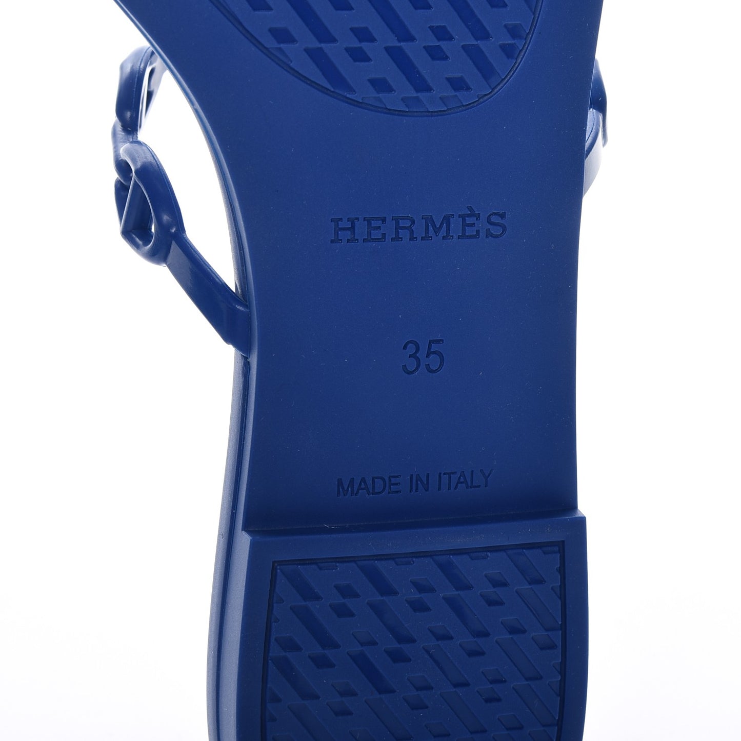 Rubber Chaine d'Ancre Rivage Sandals 35 Bleu Smalt