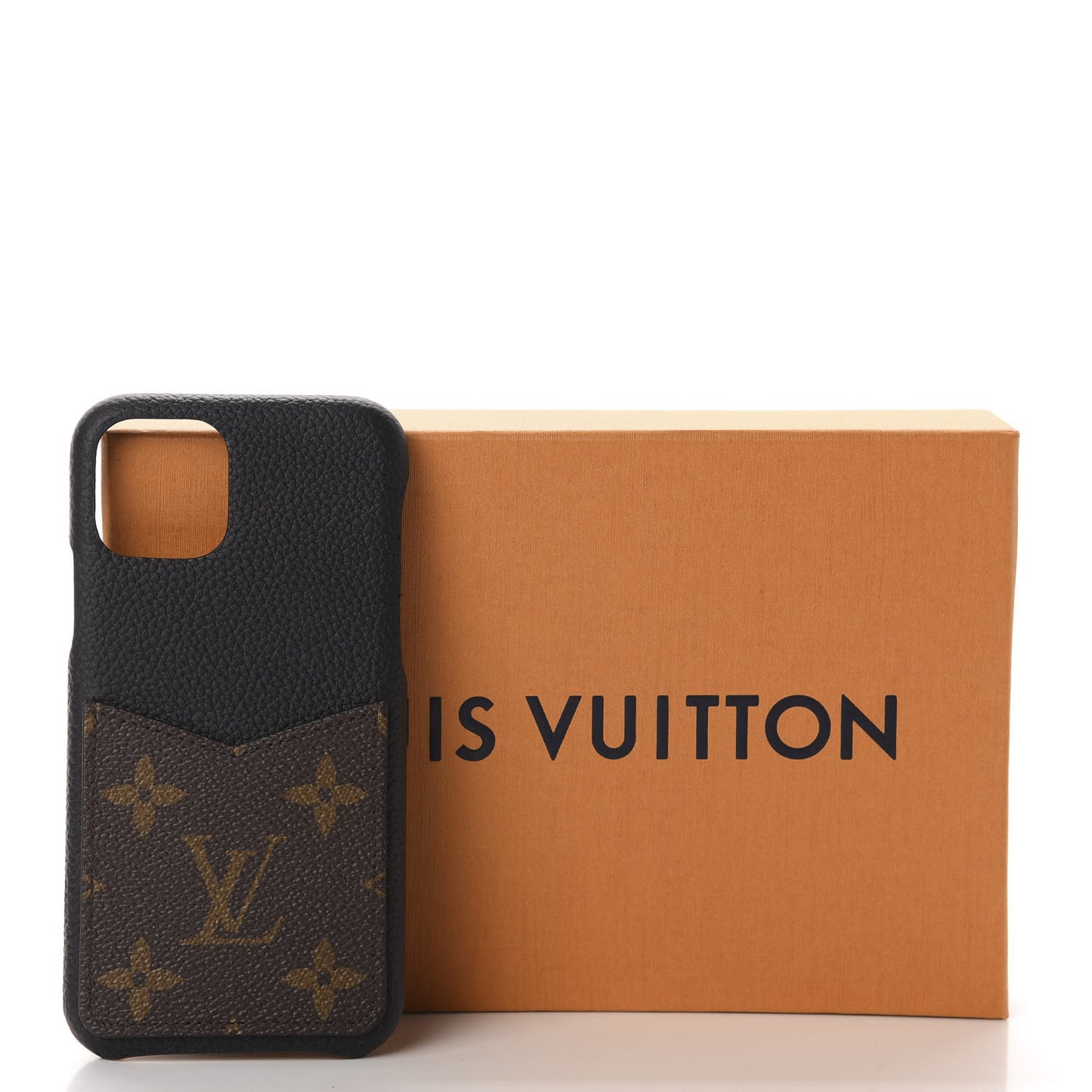 Monogram iPhone 11 Pro Bumper Black