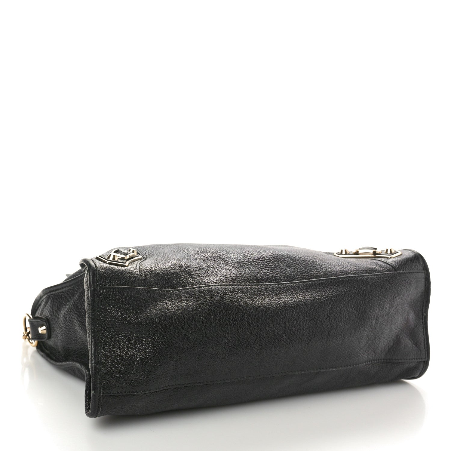 Balenciaga Chevre Gold Metallic Edge Hardware City Black 5 of 18