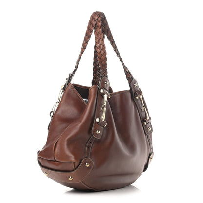 Gucci Calfskin Pelham Shoulder Bag Brown 2 of 7
