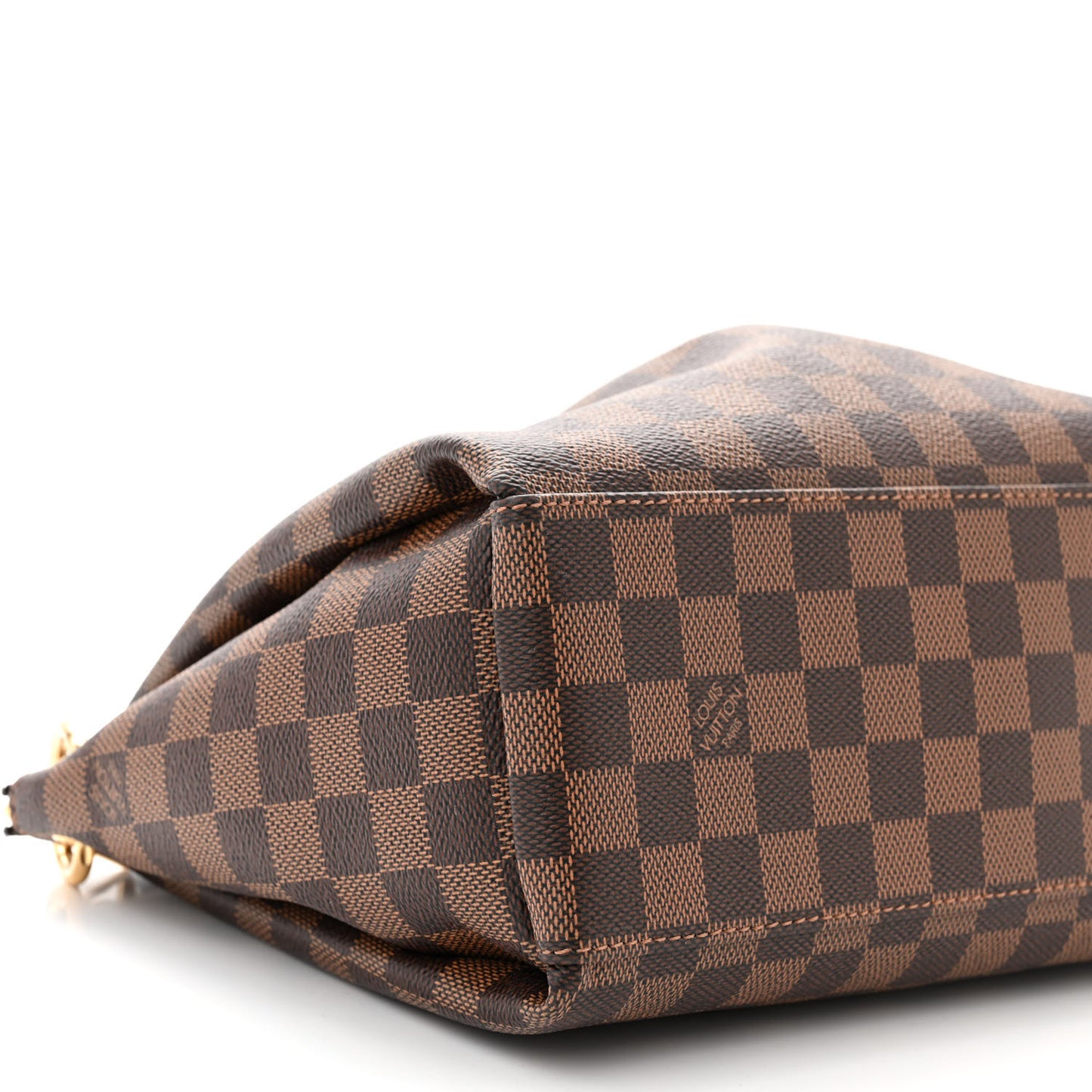 LOUIS VUITTON Damier Ebene Odeon Tote PM Black