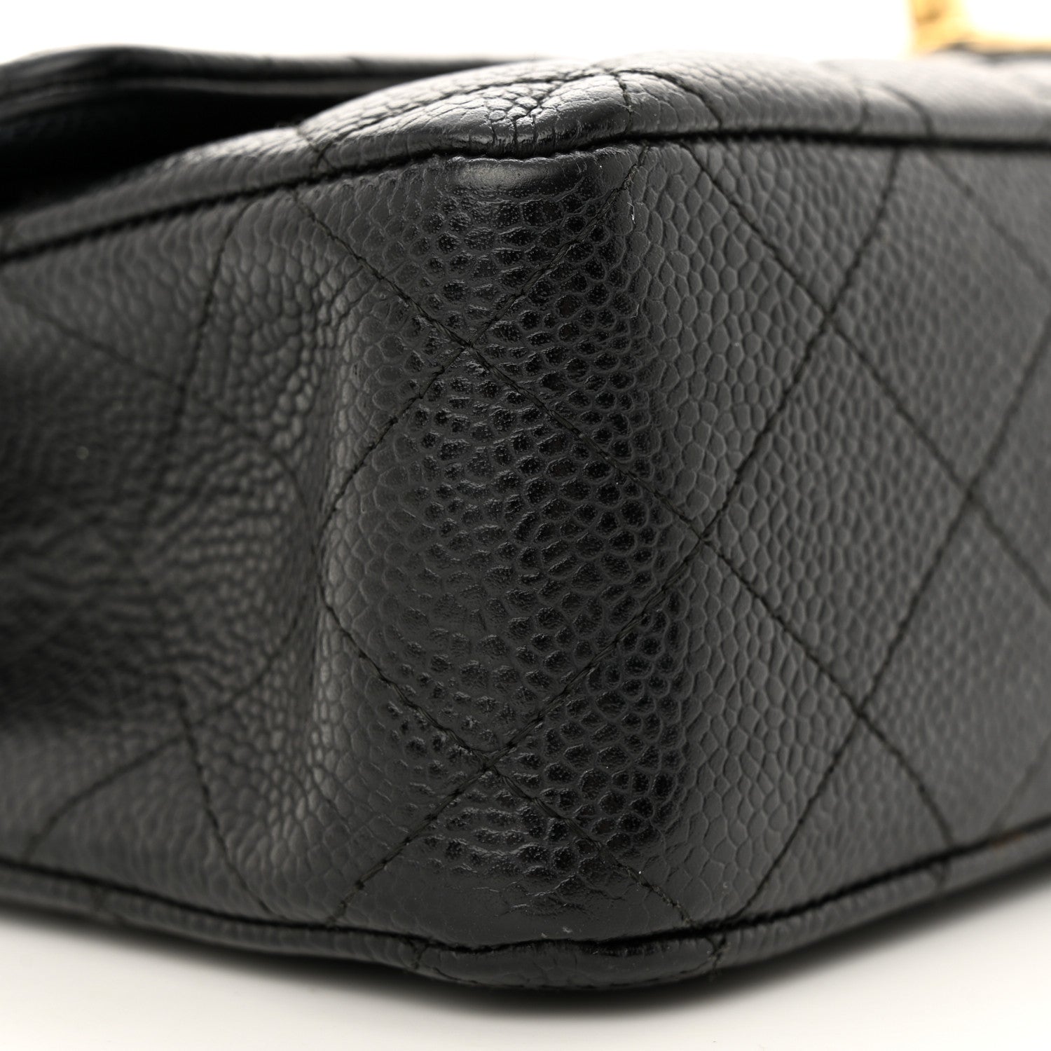 Chanel Caviar Quilted Medium Double Flap Black 9 of 14