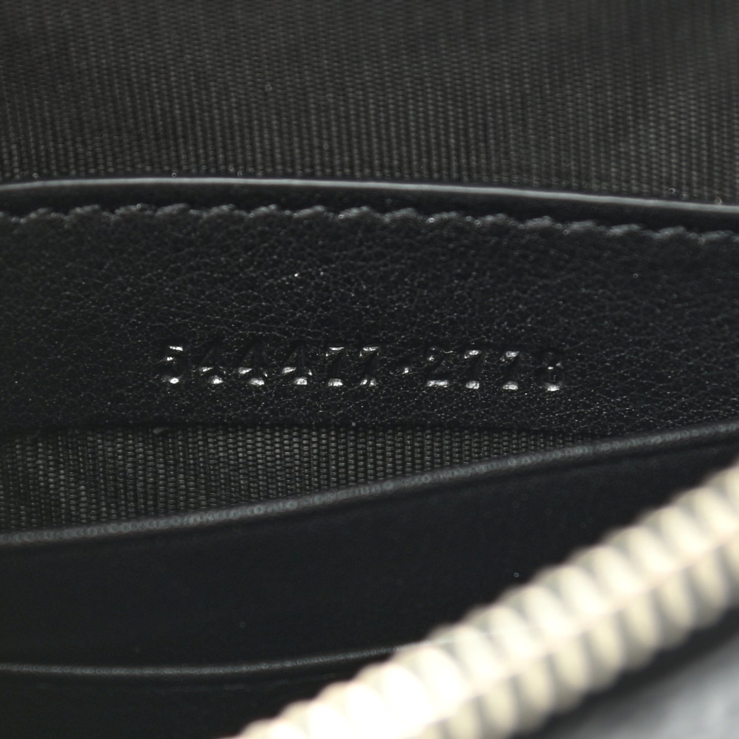 Microguccissima Clutch Black