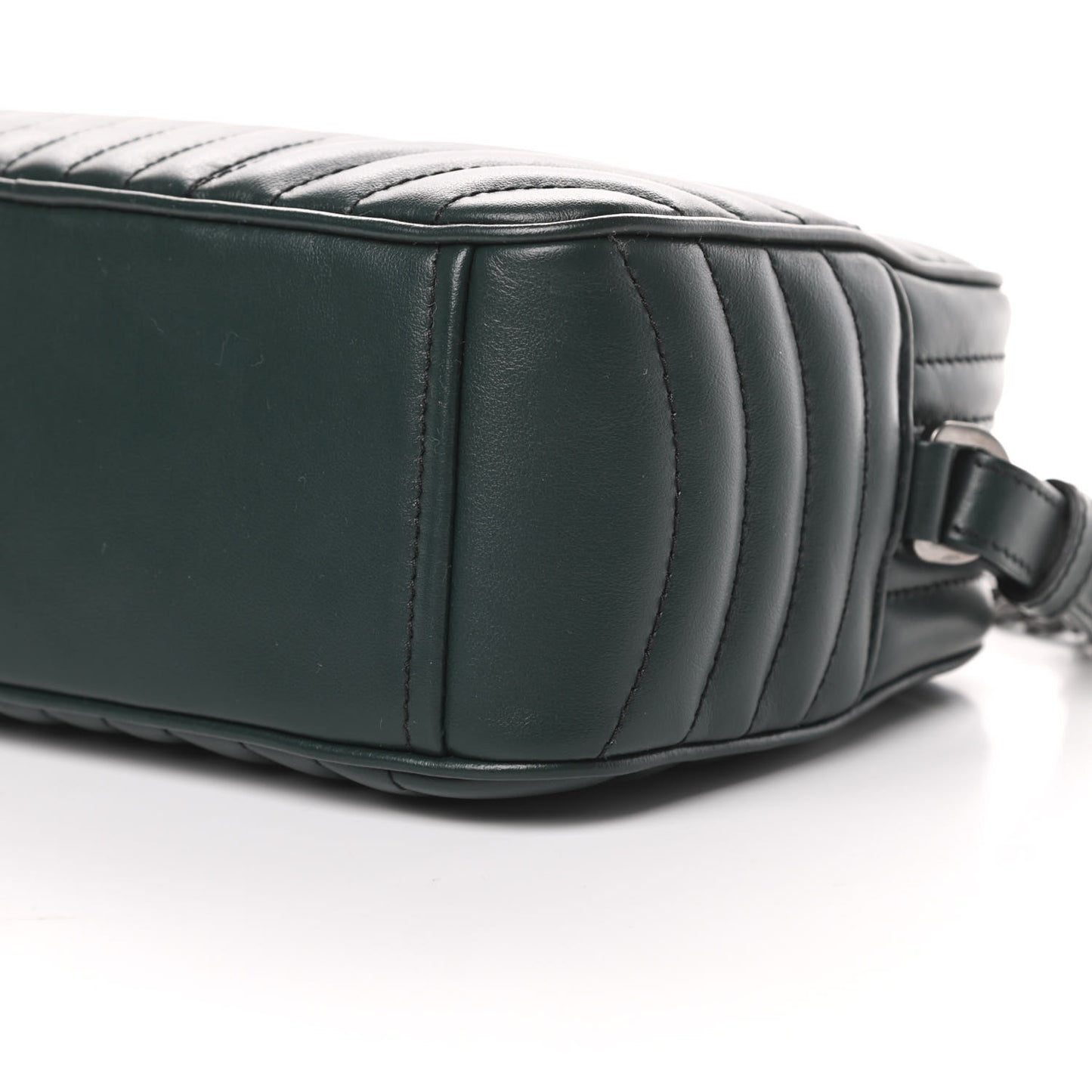 Soft Calfskin Diagramme Crossbody Bag Smeraldo