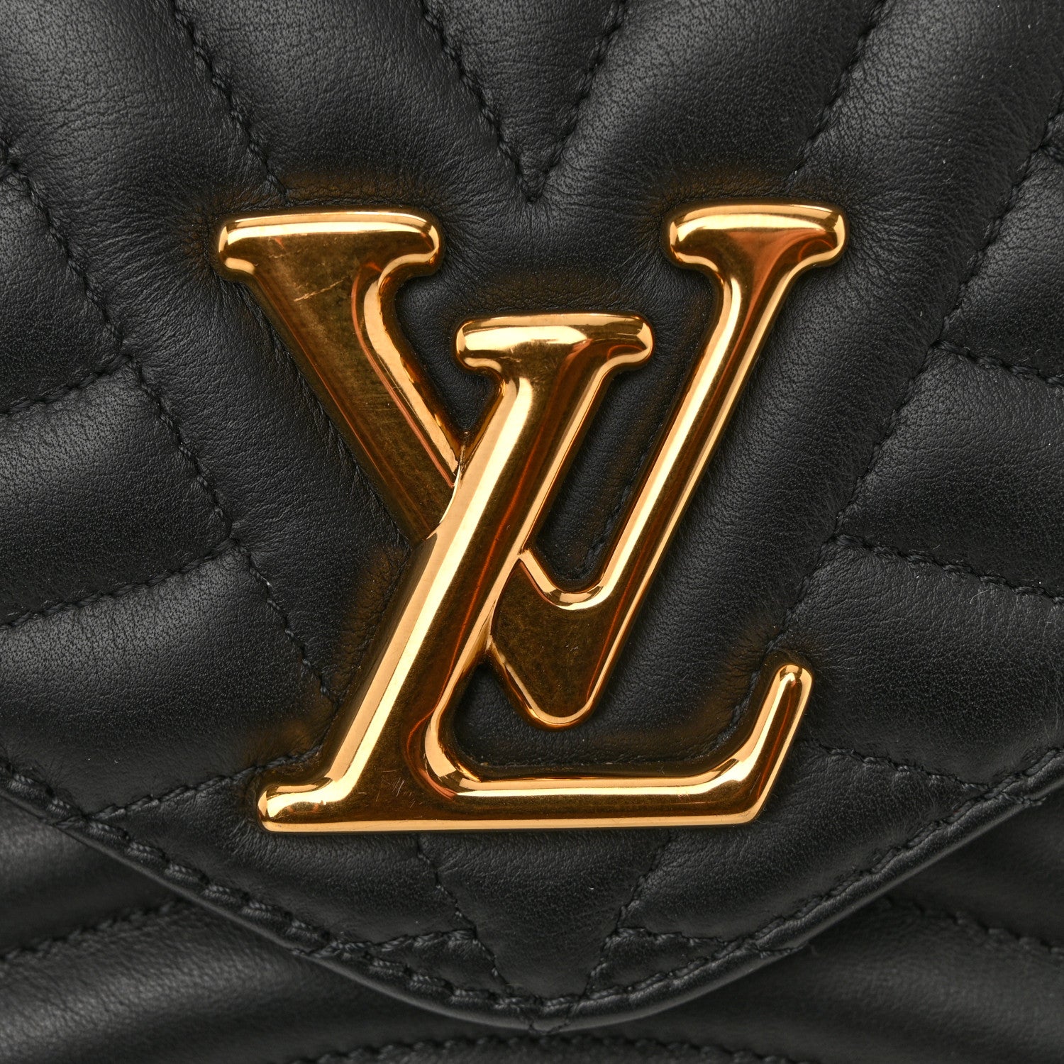 Louis Vuitton Calfskin New Wave Chain PM Black 10 of 11