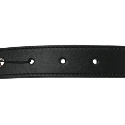 Gucci Calfskin Star Studded Torchon Double G Belt 90 36 Black 5 of 6